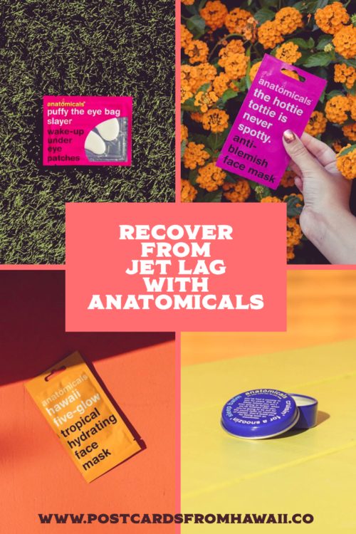 Postcards from Hawaii Travel Lifestyle Blog Gabriella Wisdom Anatomicals products to help you recover get over jet lag