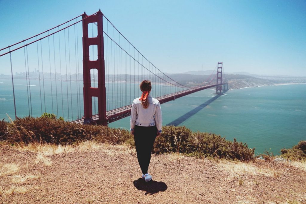 Postcards from Hawaii Travel & Lifestyle blog 8 OF THE BEST PLACES TO GET PHOTOS WITH THE GOLDEN GATE BRIDGE, Golden Gate Bridge picture spot, Golden Gate Bridge photo spots, Golden Gate Bridge park, Battery Spencer