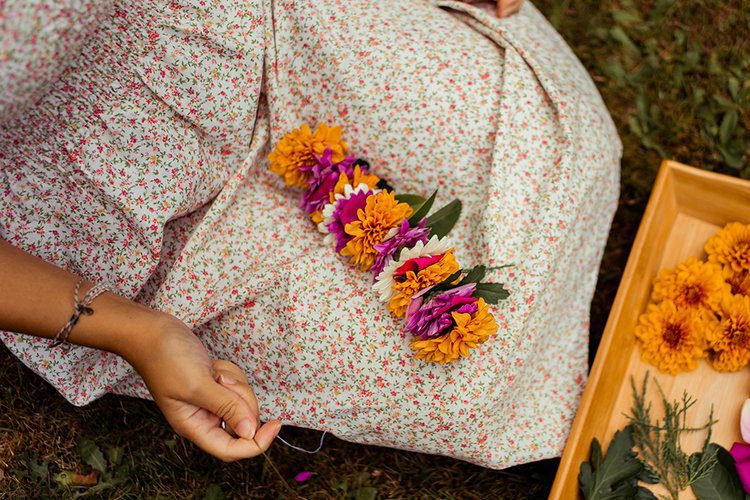 Box of Blooms Flower Crown Kit with Instructional Tutorial — The Happy Haku