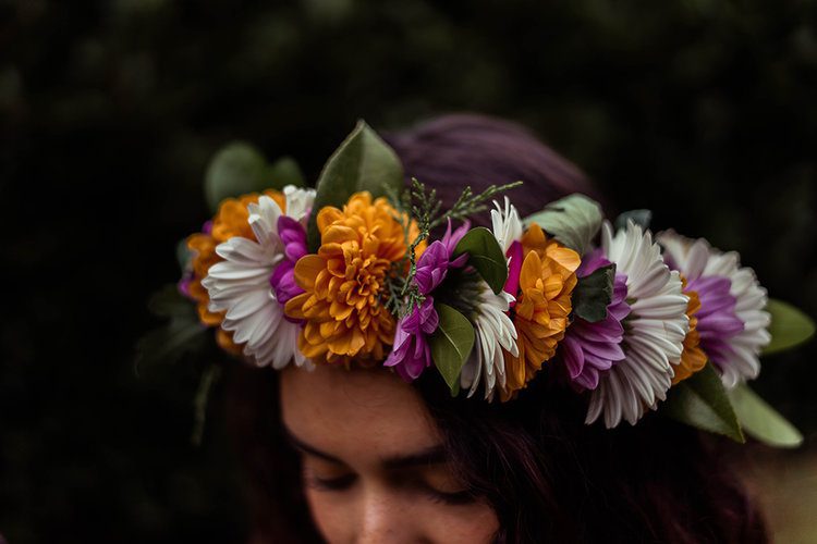 Basket of Blooms Flower Crown Kit with Instructional Tutorial — The Happy  Haku