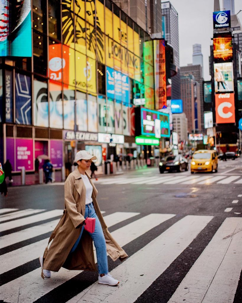 10 best Instagram spots New York city USA Times Square Postcards from Hawaii Gabriella Wisdom travel blog