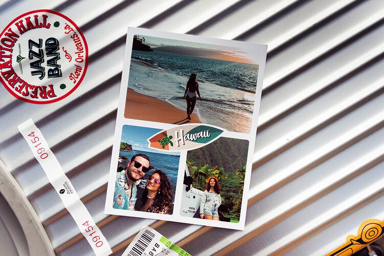 PFHPostcardsfromHawaiiTouchNoteTravelPatchesTravelStickersLuggageLabels 4