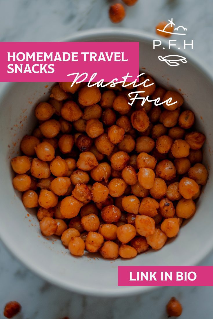 Postcards From Hawaii Travel Lifestyle Blog HOMEMADE & LOW-WASTE TRAVEL SNACKS Vegan Airplane Snacks Potato Peel Crisps Chips