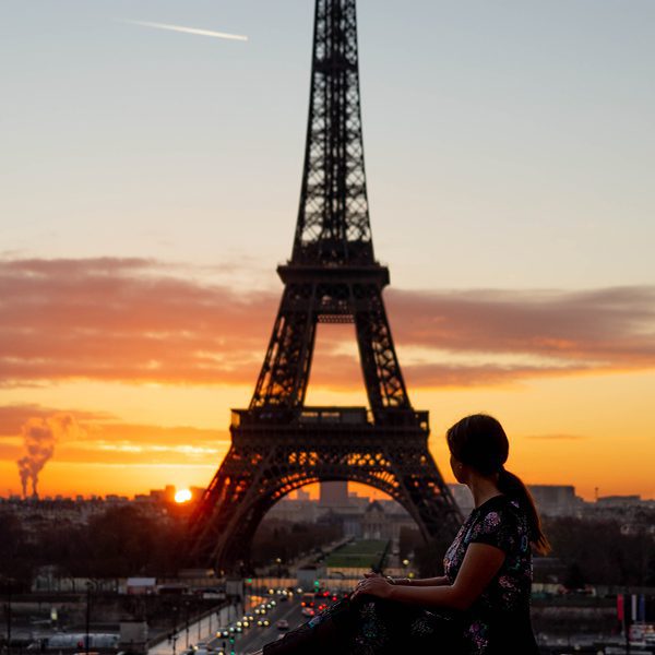 Postcards From Hawaii Gabriella Wisdom Travel Lifestyle Blog Paris Eiffel Tower Gabriella Wisdom sunset Instagram Guide Paris