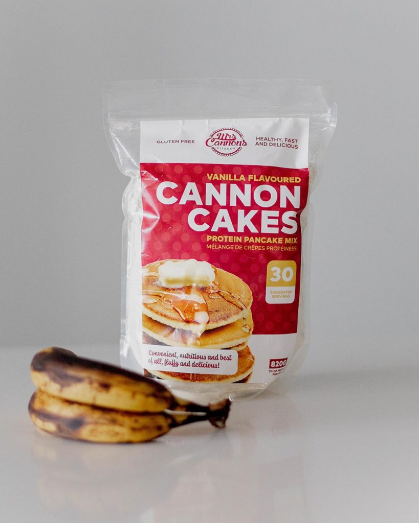 postcards from Hawaii travel and lifestyle blog PFH gluten free protein banana bread recipe Mrs Cannon's Kitchen Cannon Cakes vanilla pancake mix